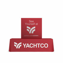 OneFabric 5ft Straight Tabletop Pop up Display