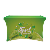 4ft UltraFit Curve Table Throw (Full-Color Full Bleed) (114032)