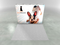 10ft X1s 4x3 Double Sided Backlit Display