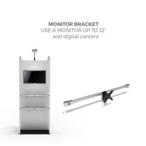 Merchandiser Monitor Mount Crossbar
