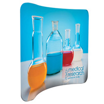 8ft EuroFit Bow Double Sided Floor Display Kit (255006)