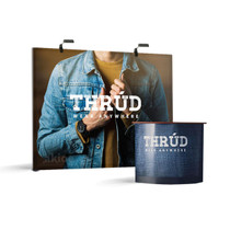 Expand 10ft GrandFabric with Transport Hard Case Counter Kit