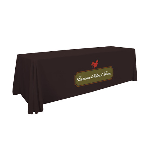 8ft Standard Table Throw (Full-Color Imprint, One Location) (109014)