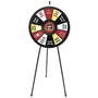 Promotional Prize Wheel Kit with Telescoping Legs Floor Stand