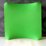 Green Screen Backgrounds or Backdrops 8ft Curved Fabric Chroma Key