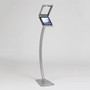 Portable iPad Kiosk MOD-1336 Exclusive Portrait to Landscape Swivel Stop™ Feature