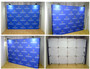 10ft OneFabric Straight Wall Pop up Display