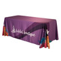 6ft Satin Standard Closed Back Table Throw