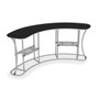Concave Curved Tension Fabric Display Counter- 03CI