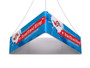 Blimp Triangle Hanging Signs - Trio