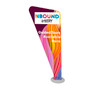 100"H EuroFit Angle Banner Double Sided Display Kit