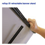 Rollup 01 retractable banner stand 31.5"w x 83.75"h