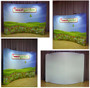 6ft WaveLine Wide Curved Tabletop Fabric Display