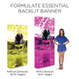 Formulate® Essential Backlit Banner