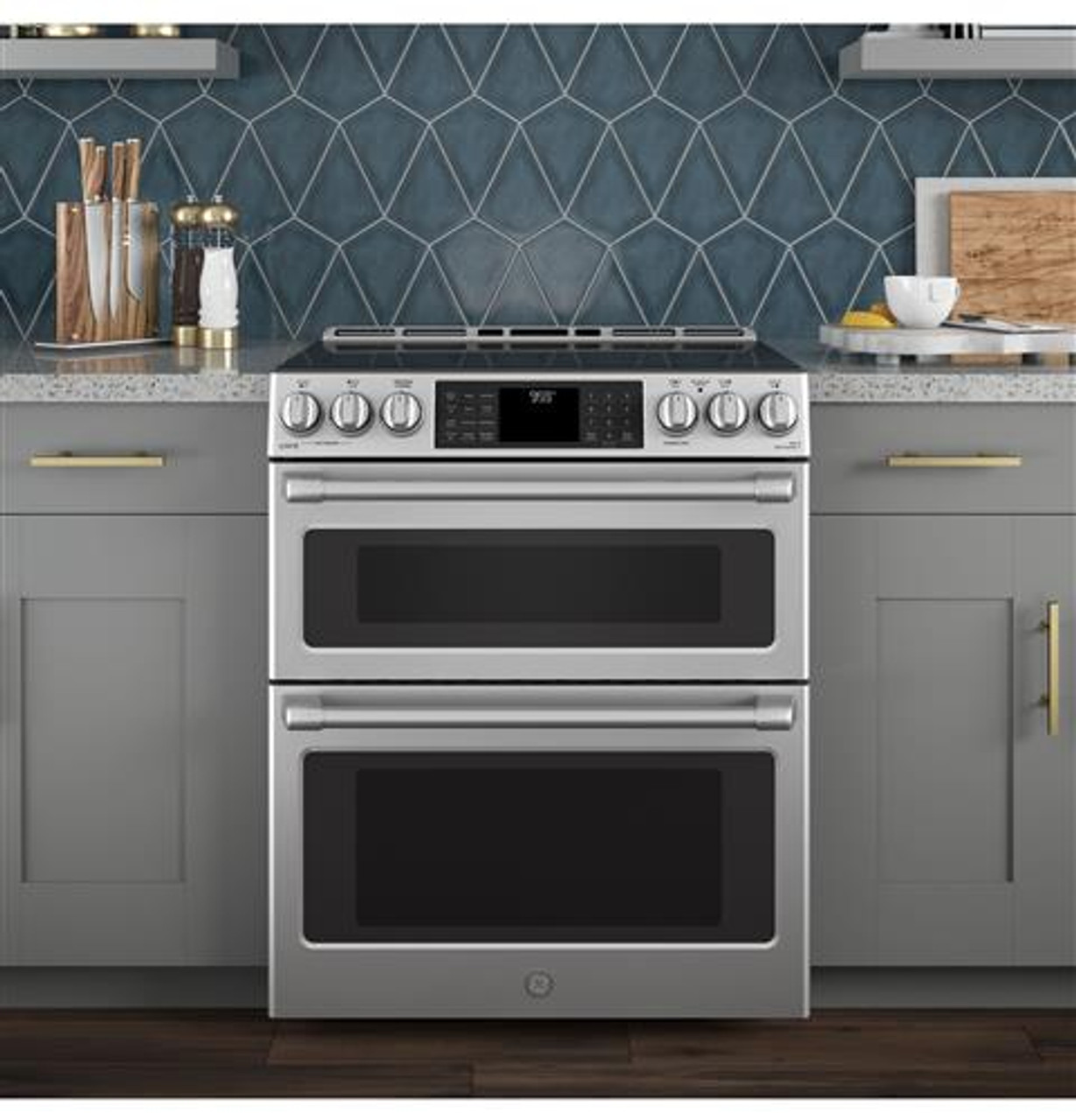 induction double oven