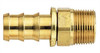 #6 Socketless Hose To 3/8 Male Pipe Fitting