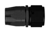 #12 Str Hose End Black