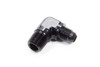 90 Deg Alum #6 Flare 3/8 in Black