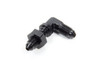 Alum 90 Deg Bulkhead Union #3 Flare Black
