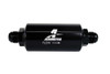 10an Inline Fuel Filter 10 Micron 2in OD Black