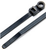 Wire Ties Black 11.00 w/ Mounting Hole 25pk