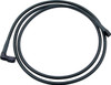 Coated Braided Line 24in #4 Hose -4 90 Deg/-4 Str