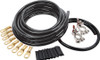 Battery Cable Kit 2 Ga. 1 Battery All Black