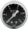 1.5in Gauge 0-15 PSI Dry Type