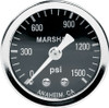 1.5in Gauge 0-1500PSI Dry Type