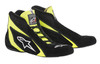SP Shoe Blk /Fluo Yellow Size 7