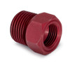 1/2in NPT Aluminum Temp. Adapter Fitting - Red