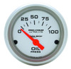 2-1/16in U/L Oil Pressure Gauge 0-100psi