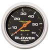 0-60 Blower Pressure