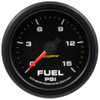 2-1/16 Gauge Fuel Press 0-15psi