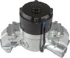 SBF Billet Alum Electric Water Pump Clear