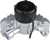 SBC Billet Alum Electric Water Pump Clear