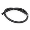 #10 Black Nylon Braided PTFE Hose  3 feet