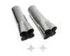 Weld-On Collectors 1-7/8in x 3-1/2in (Pair)