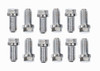 304 S/S Header Bolt Kit Hex Head 3/8-16x3/4