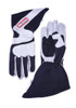 Gloves Outseam Black/ Gray Small SFI-5