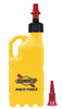 Yellow Sunoco Race Jug w / FastFlo Lid & Vechical