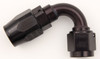 #10 120 Deg Dbl Swivel Hose End Black