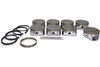 LS 6.0/6.2L Dish Forged Piston/Ring Set 4.005