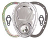 SBC 2-Piece Timing Cover Chrome