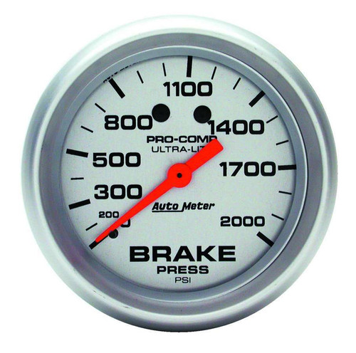2-5/8 Brake Pressure