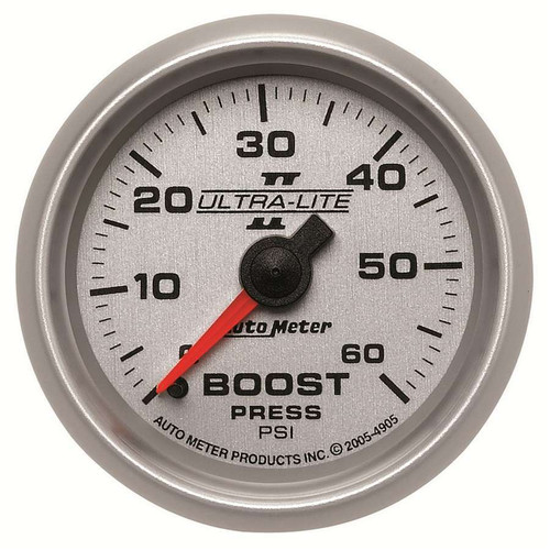 2-1/16in U/L II Boost Gauge 0-60psi