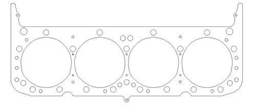 4.165 MLS Head Gasket .040 - SBC