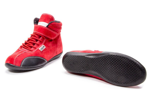 Shoe Mid Top Red Size 11