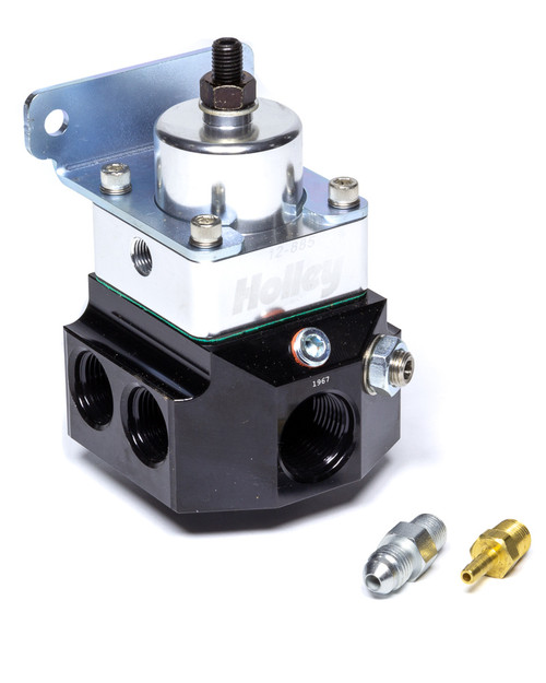 Fuel Pressure Regulator Double Adjustable 4-Port
