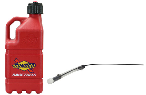 Red Sunoco Race Jug Gen 2 w/ Filler Hose